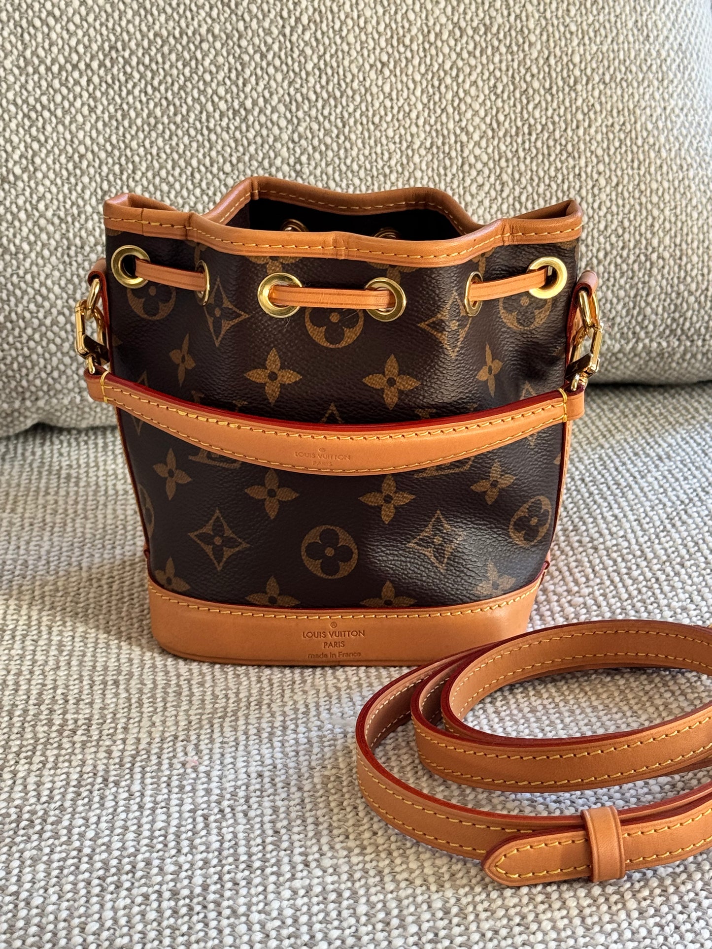 Louis Vuitton Monogram Nano Noé Bucket Bag