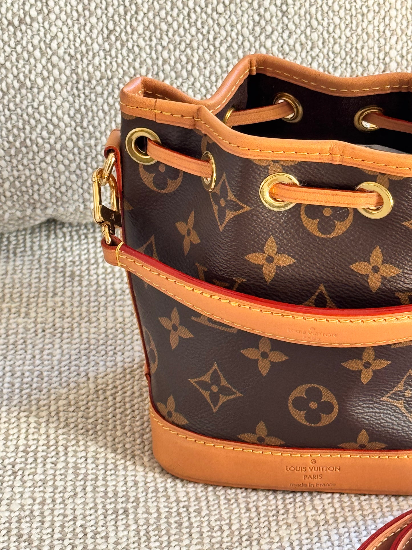 Louis Vuitton Monogram Nano Noé Bucket Bag