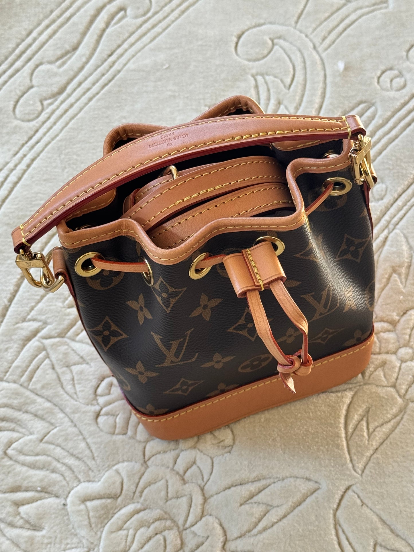 Louis Vuitton Monogram Nano Noé Bucket Bag