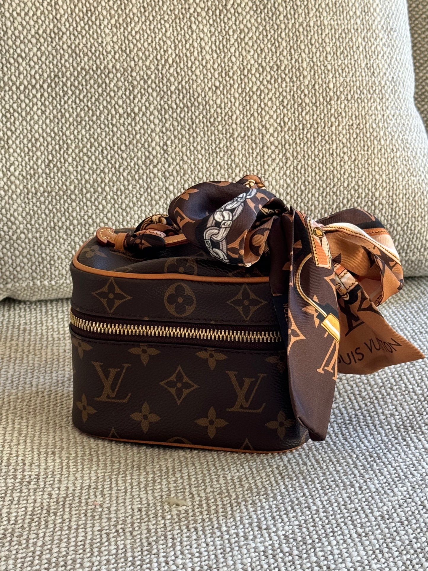 Louis Vuitton Monogram Nice Nano Vanity Bag