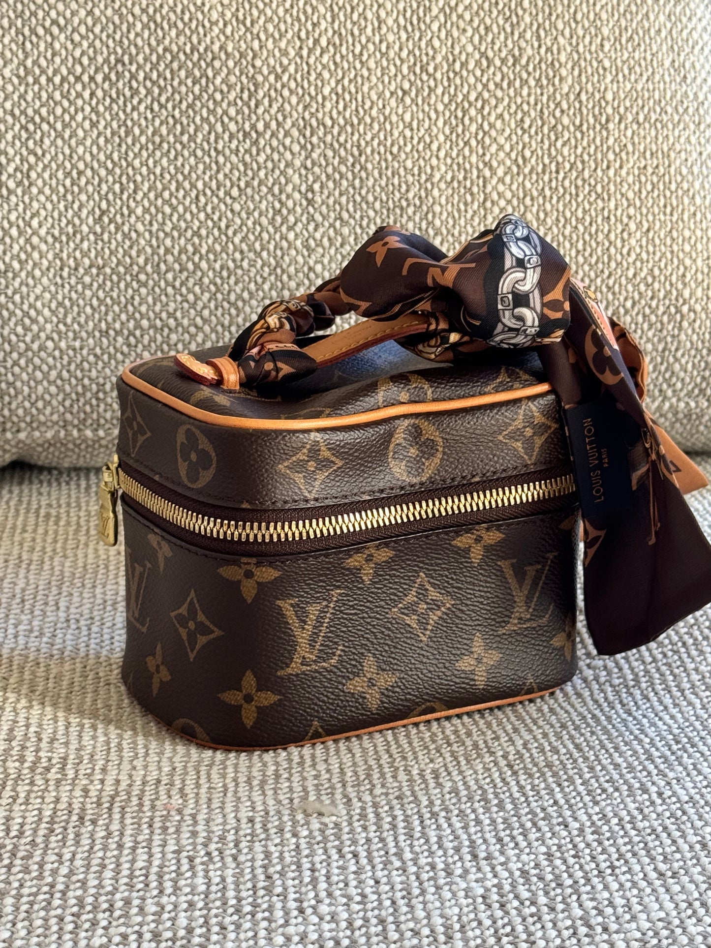 Louis Vuitton Monogram Nice Nano Vanity Bag