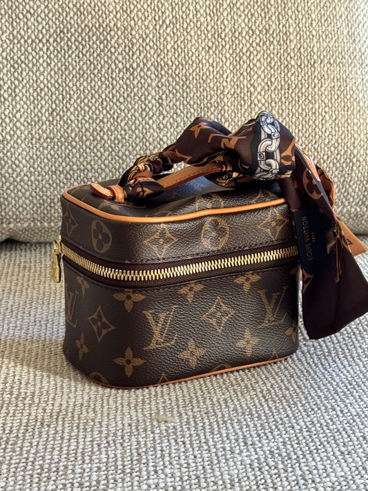 Louis Vuitton Monogram Nice Nano Vanity Bag