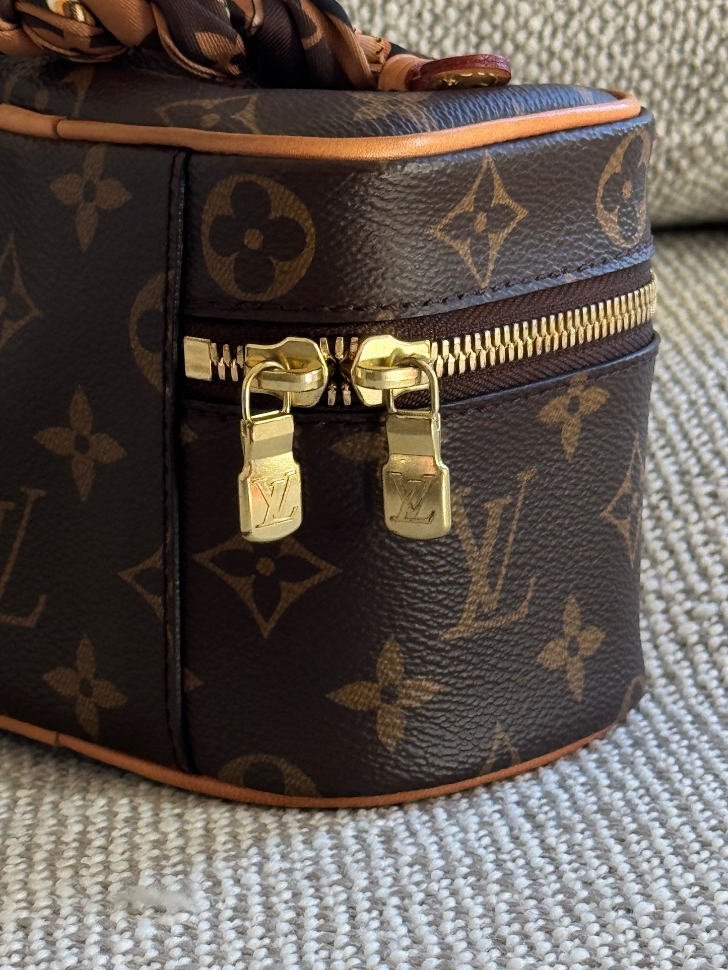 Louis Vuitton Monogram Nice Nano Vanity Bag