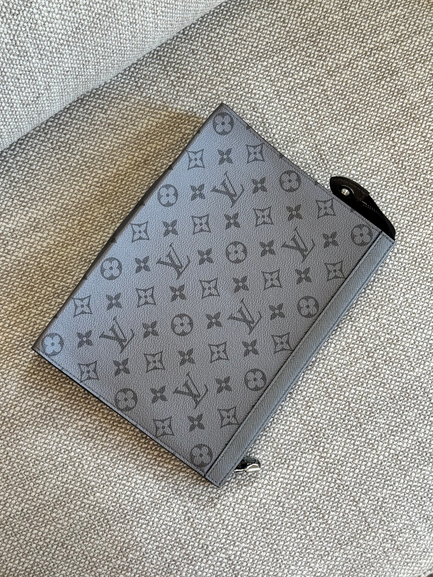 Louis Vuitton Toilet Pouch GM in Monogram Eclipse Canvas