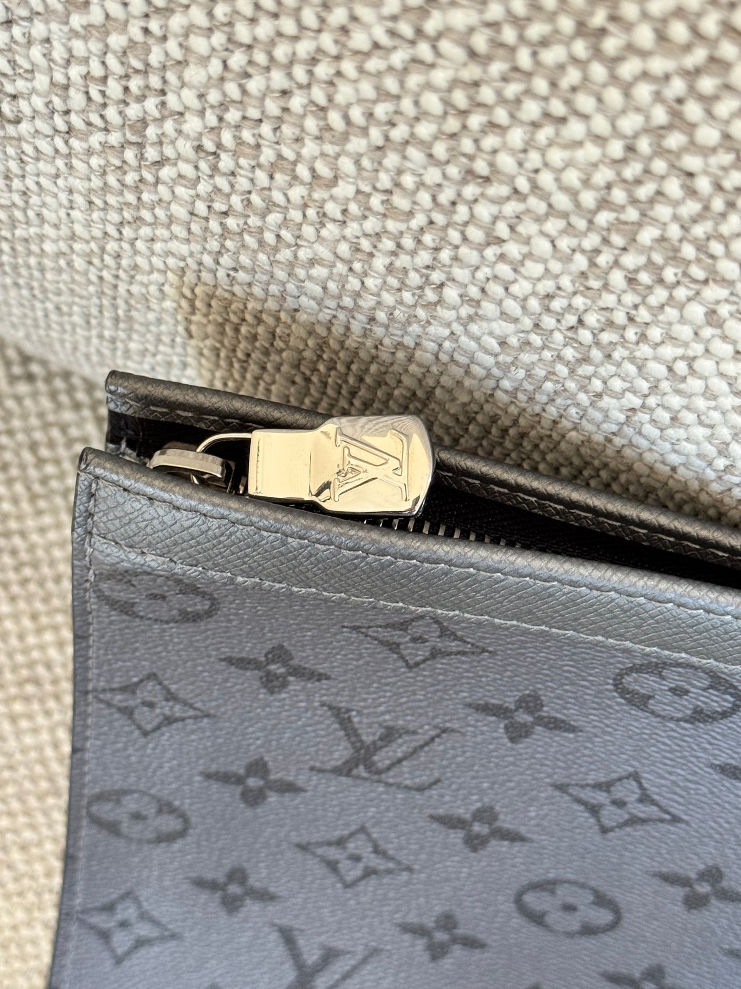 Louis Vuitton Toilet Pouch GM in Monogram Eclipse Canvas