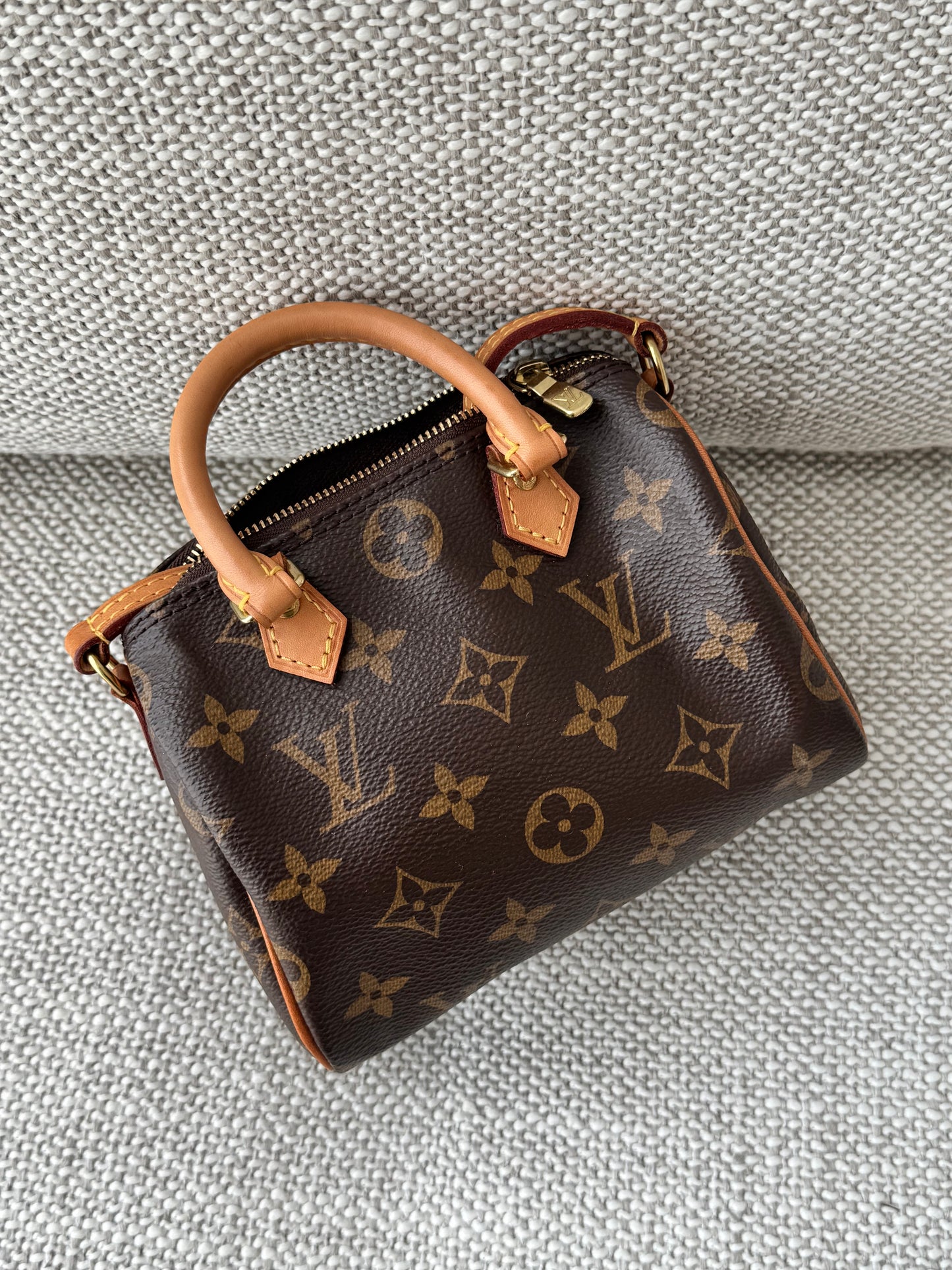 Louis Vuitton Nano Speedy Monogram Canvas