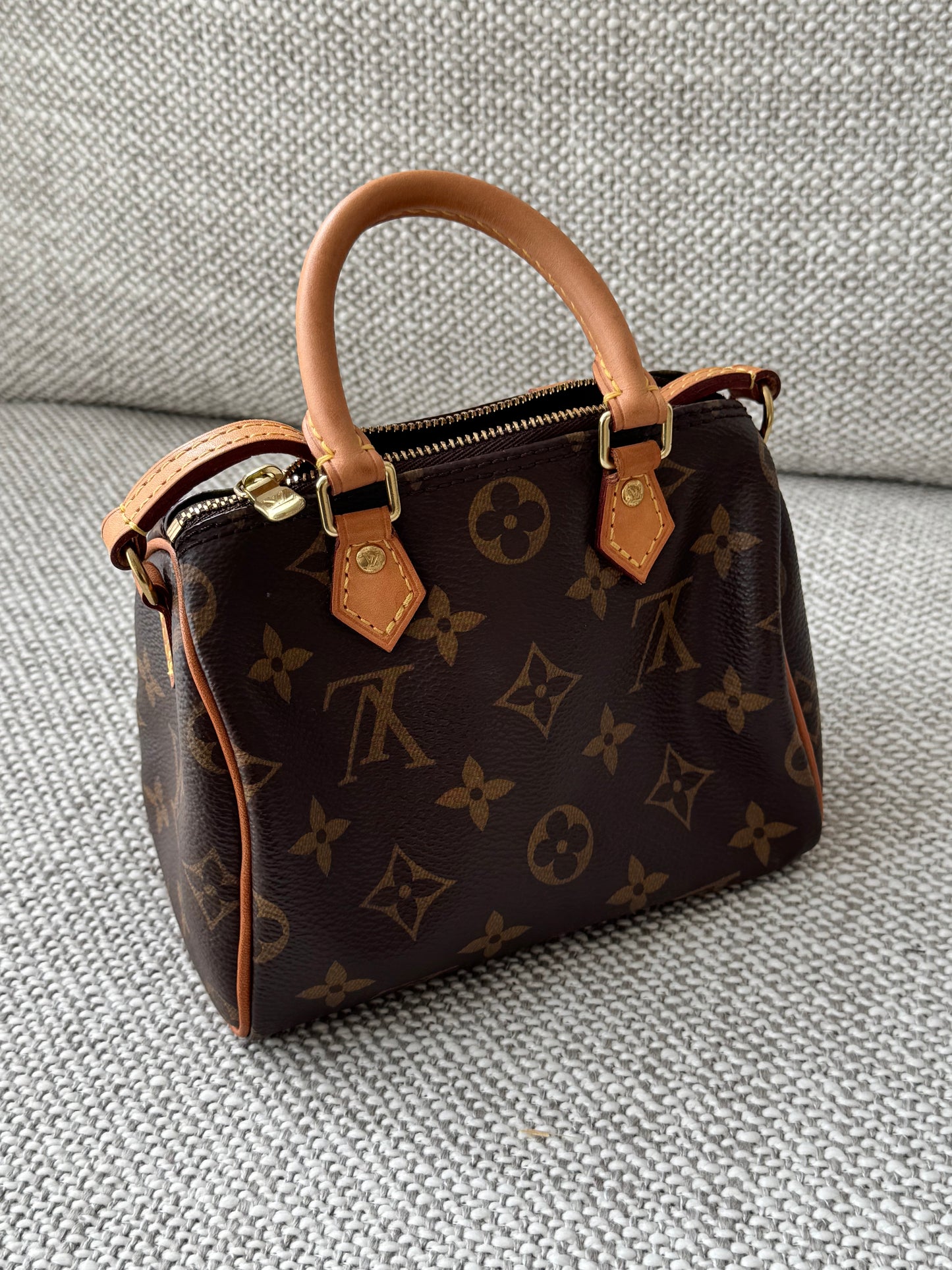 Louis Vuitton Nano Speedy Monogram Canvas