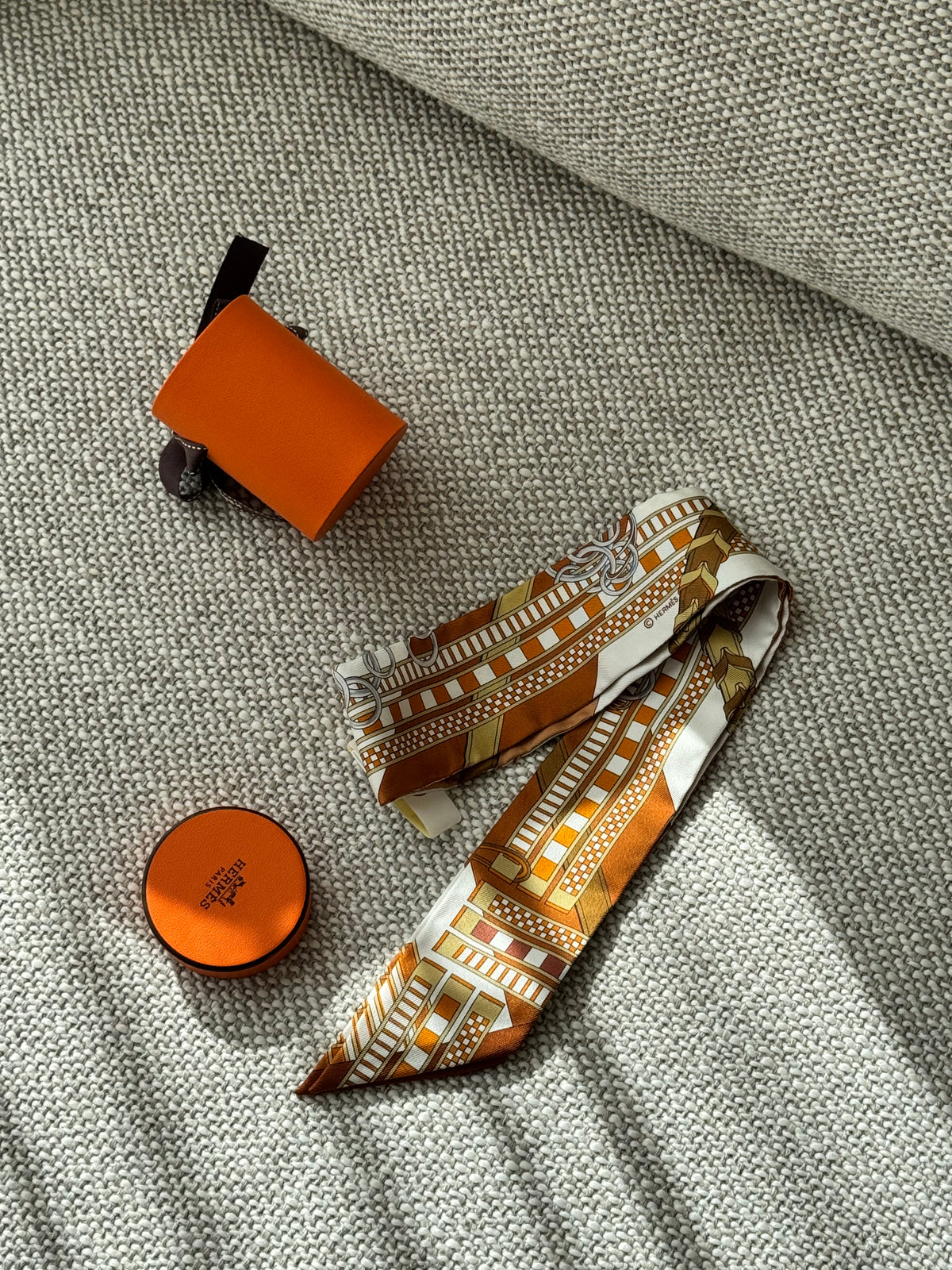 Hermès Twilly Silk Scarf