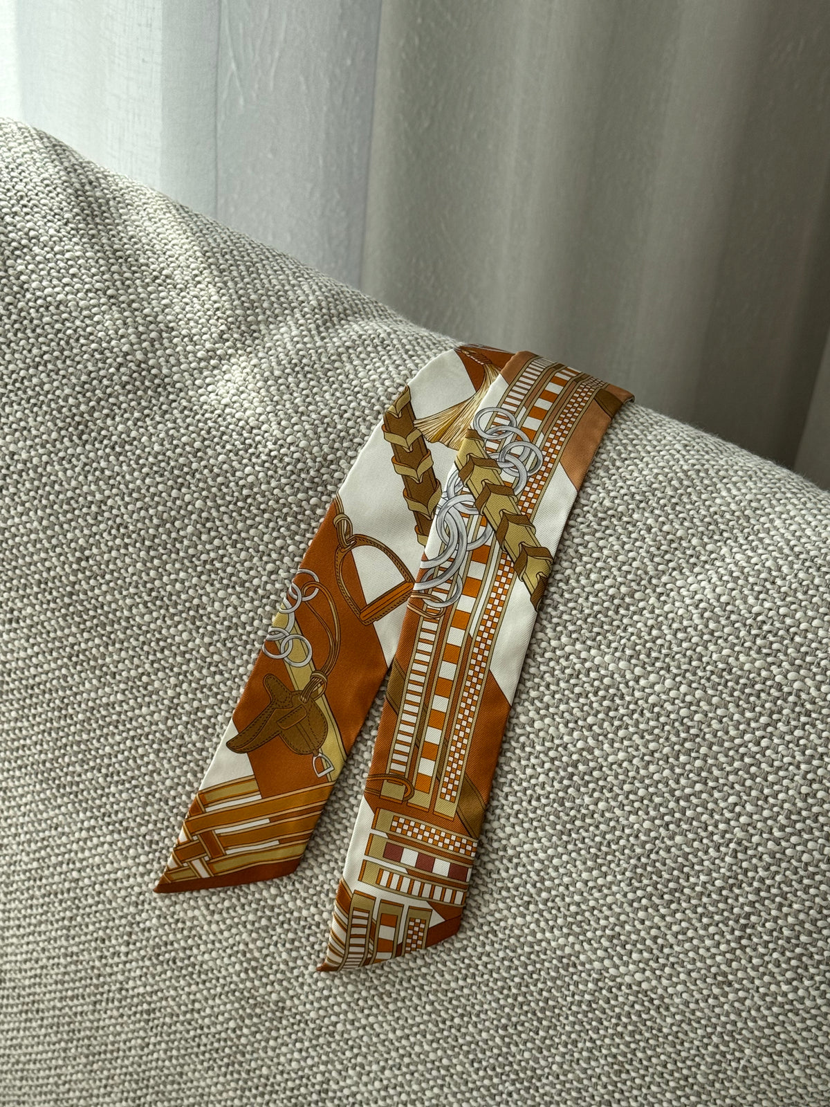 Hermès Twilly Silk Scarf