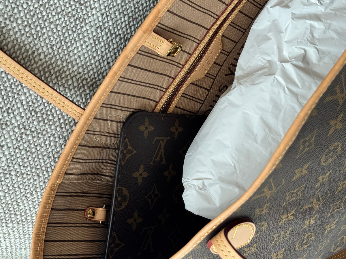 Louis Vuitton Neverfull MM Monogram Tote Bag