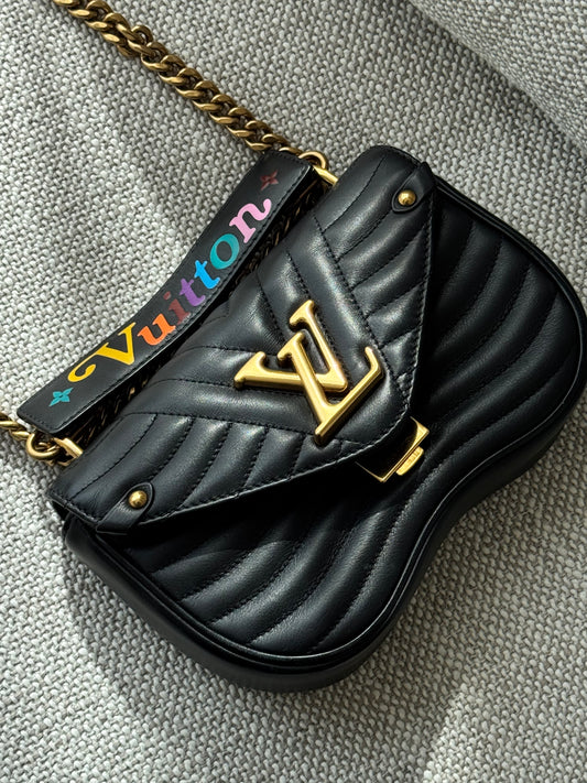 Louis Vuitton New Wave Chain Bag – Black Quilted Leather