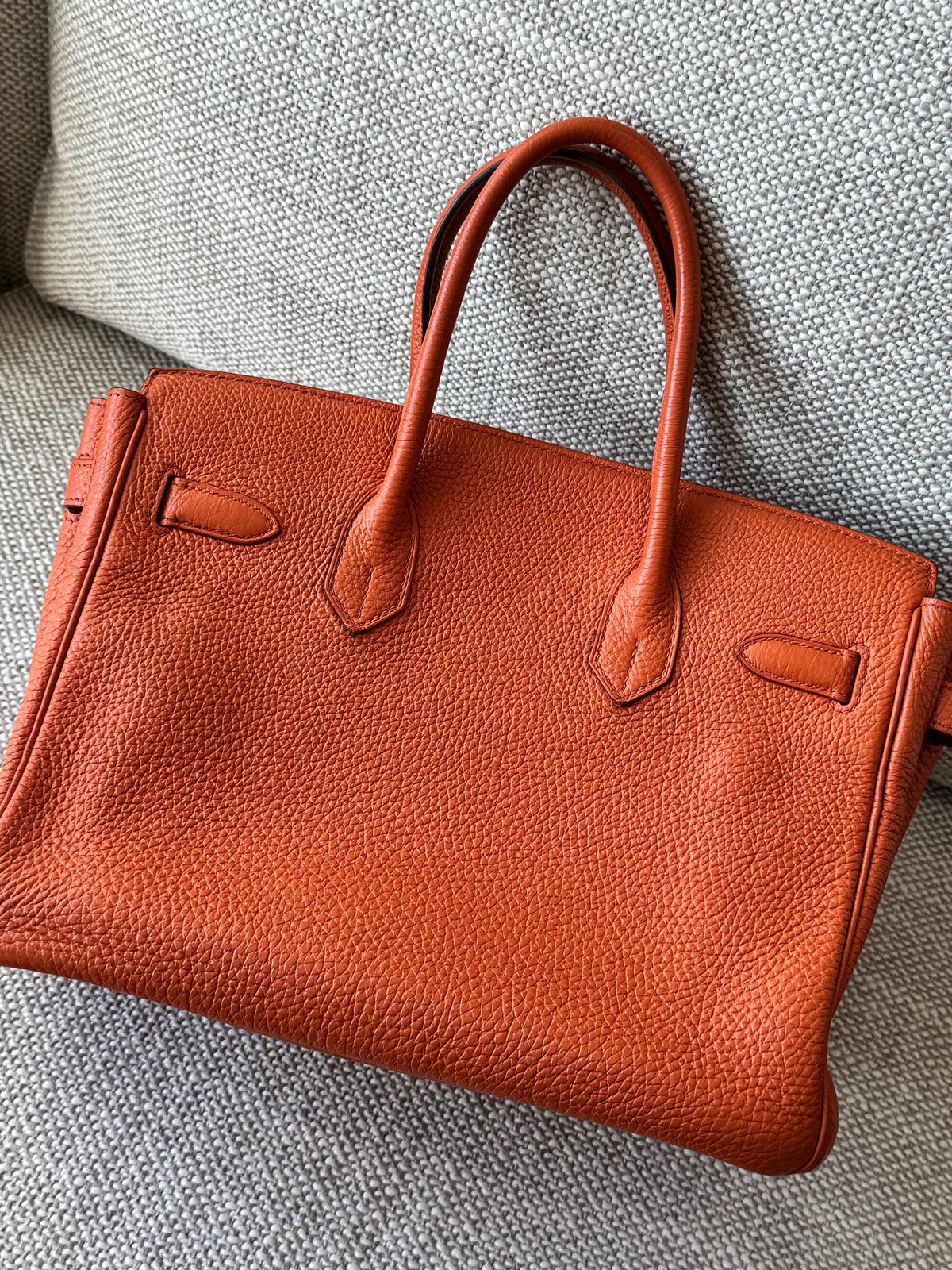 Hermès Birkin 30 Togo Leather – Hermès Orange