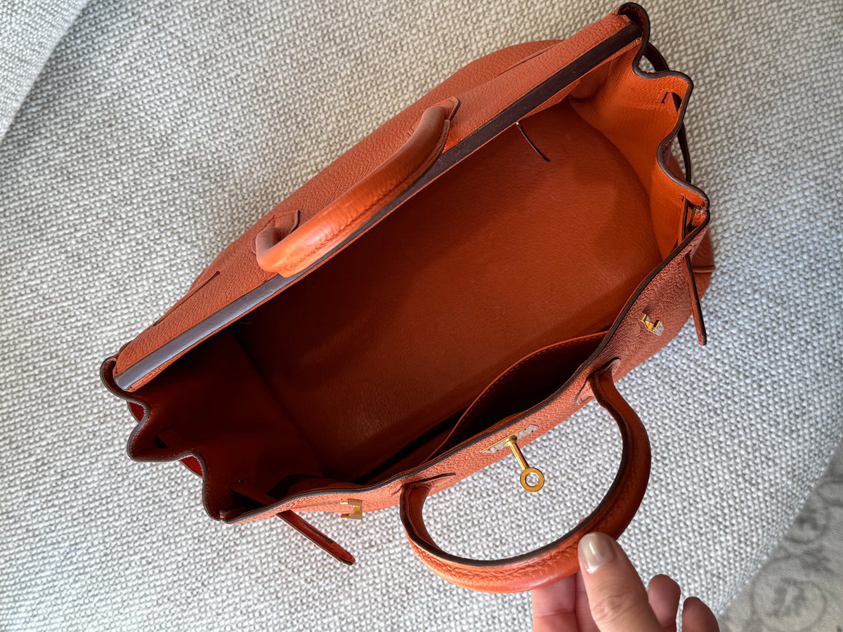 Hermès Birkin 30 Togo Leather – Hermès Orange