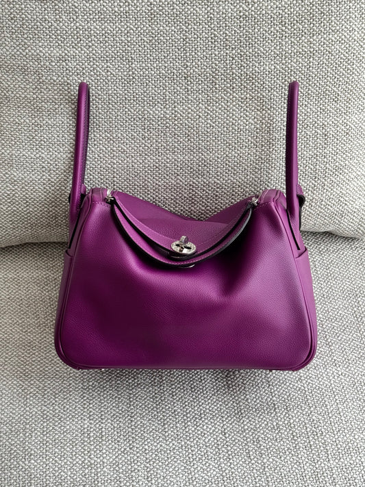 Hermès Lindy 26 – Anémone Clemence Leather