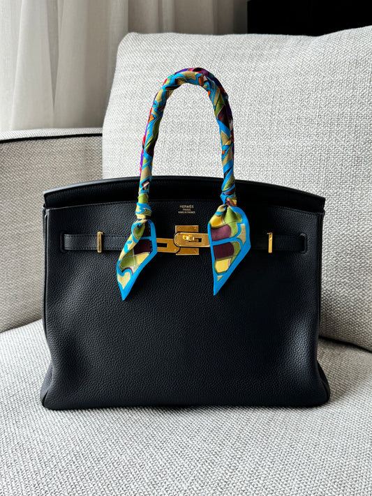 Hermès Birkin 35 – Black Togo Leather with Gold Hardware
