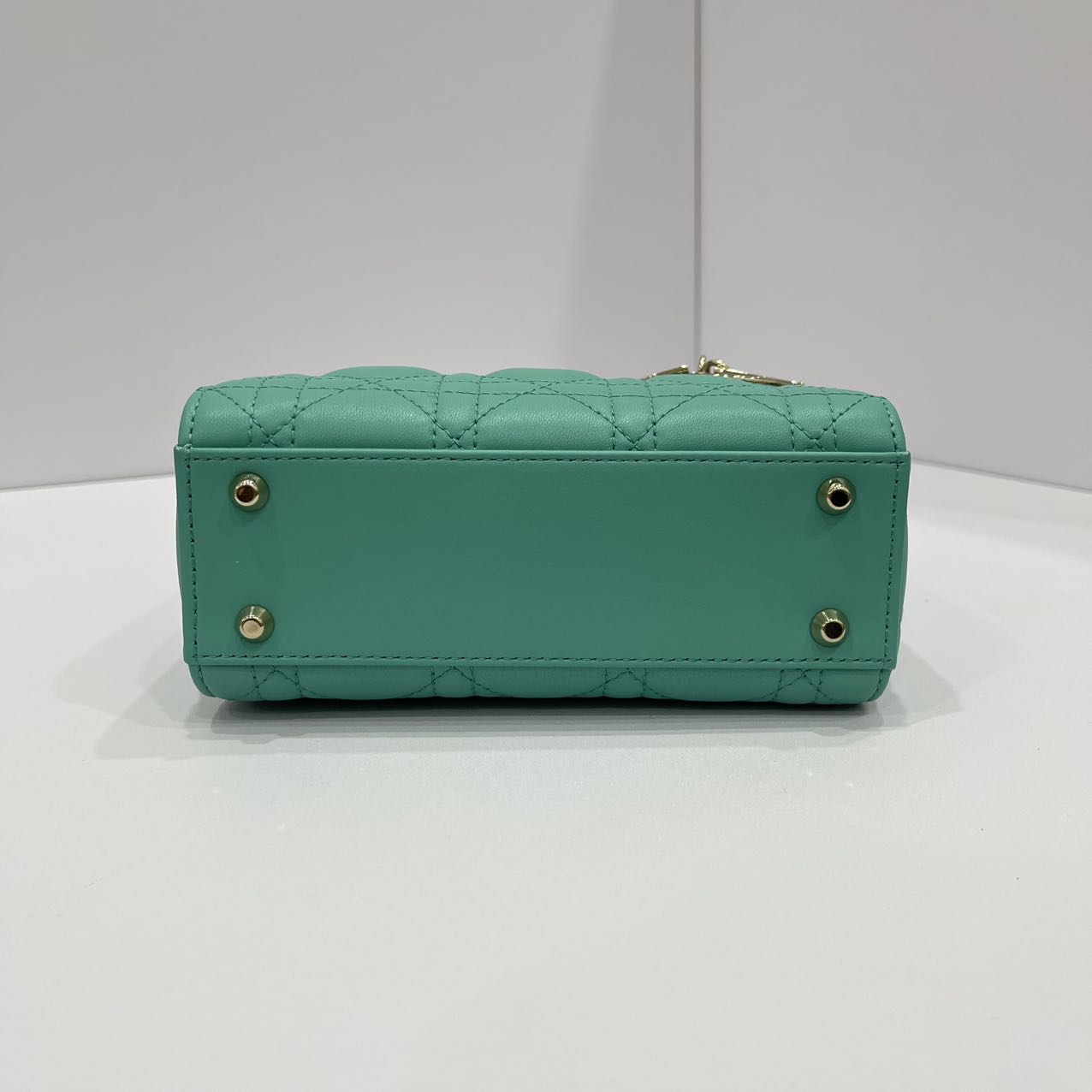 Dior Lambskin My Dior Lady Dior Small Green LGHW