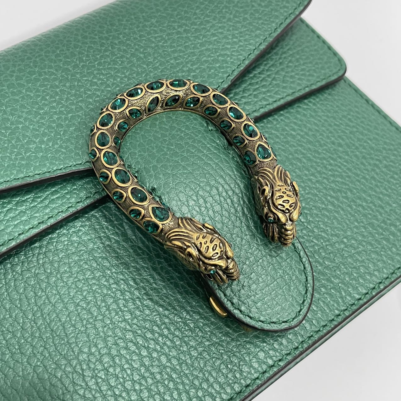 Gucci Mini Dionysus bag calfskin green GHW
