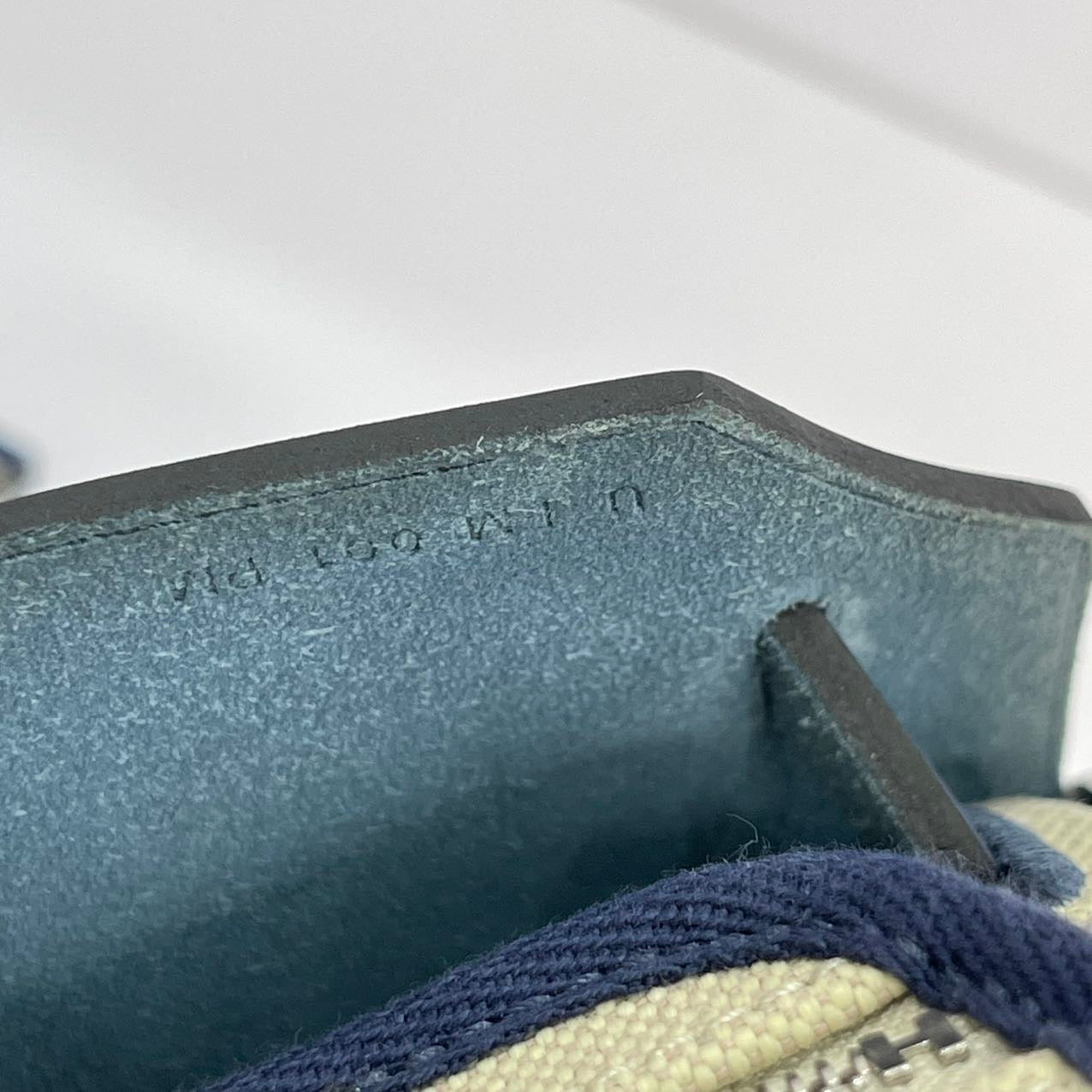 Hermes Herbag 31 Zip Bag Canvas/Hunter Leather Vanille/Naturel - Blue Leather Stamp U