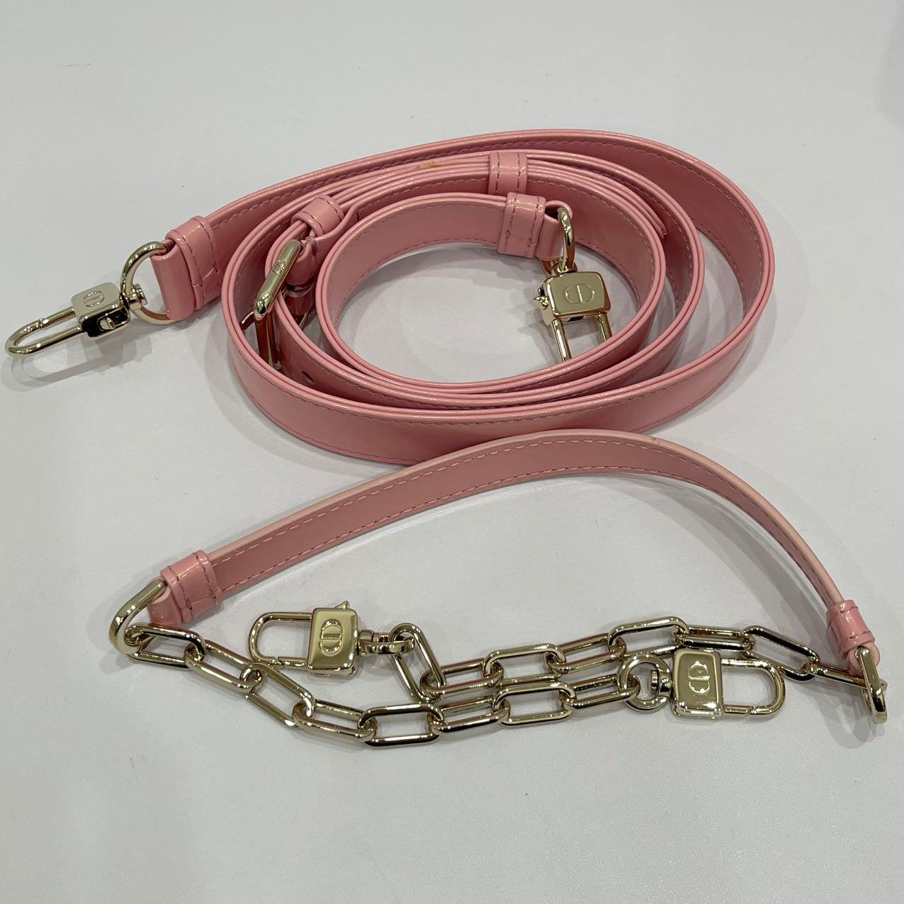Dior Lady D-Joy Small Bag Lambskin Powder Pink LGHW