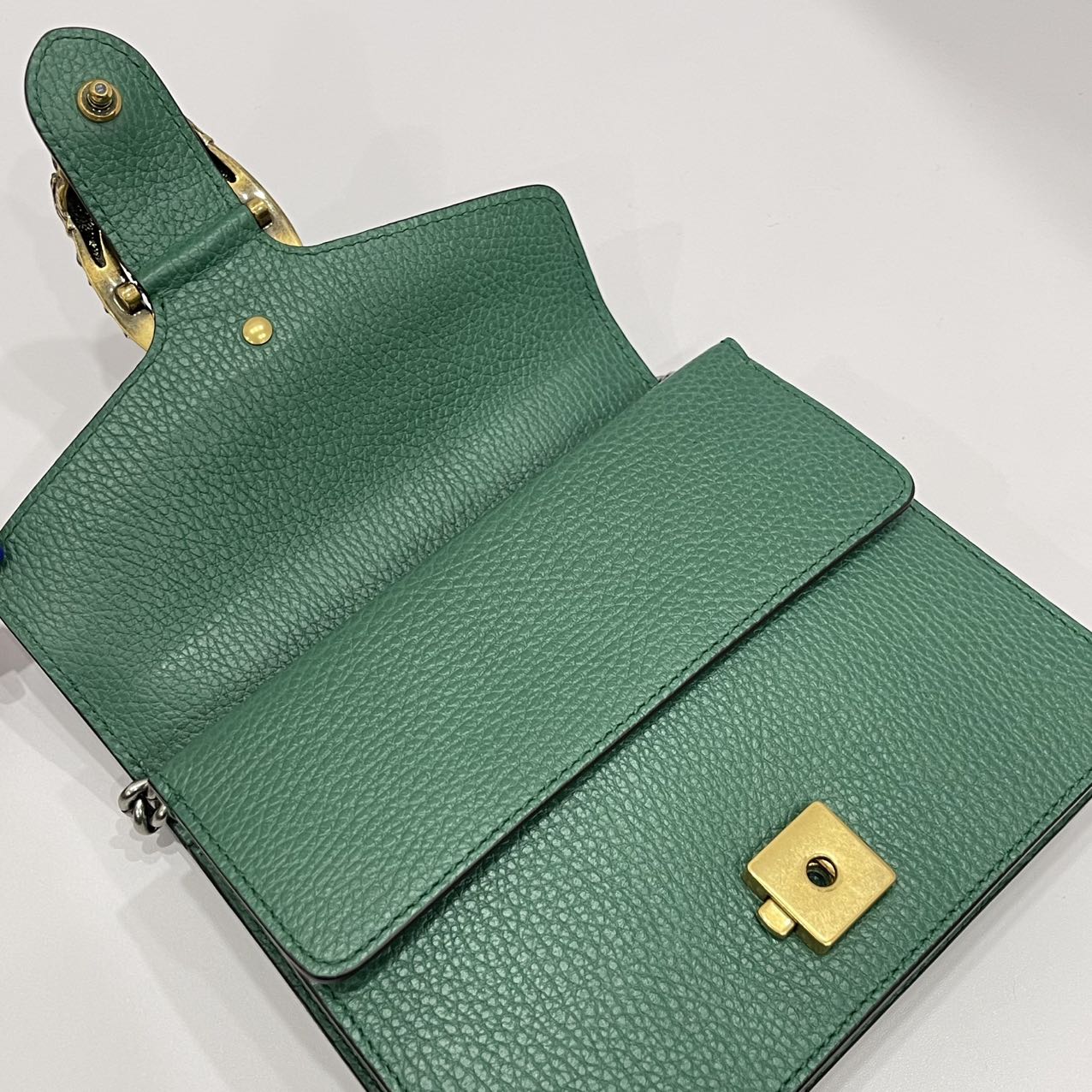 Gucci Mini Dionysus bag calfskin green GHW